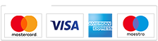we accept payment by paypal and all major credit cards